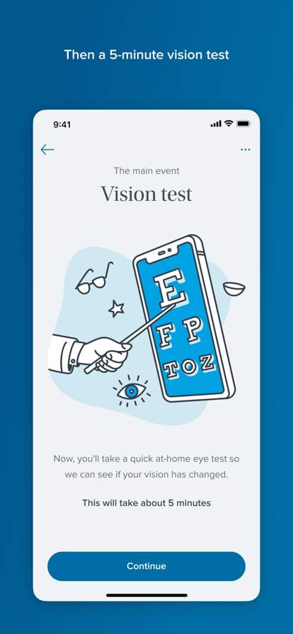 Virtual Vision Test