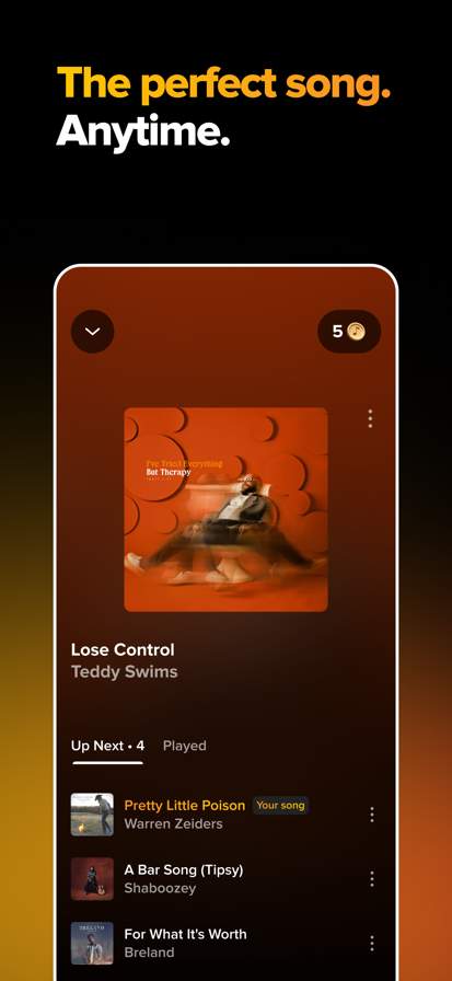 TouchTunes: Control Bar Music