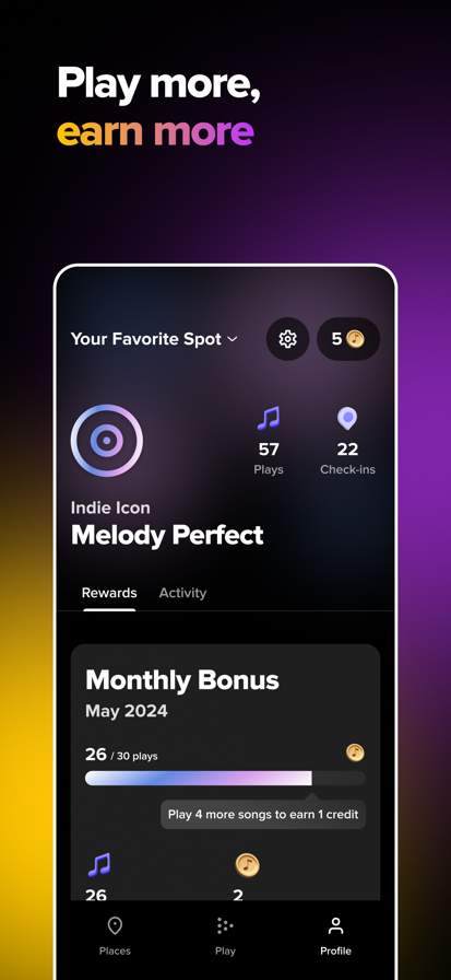TouchTunes: Control Bar Music
