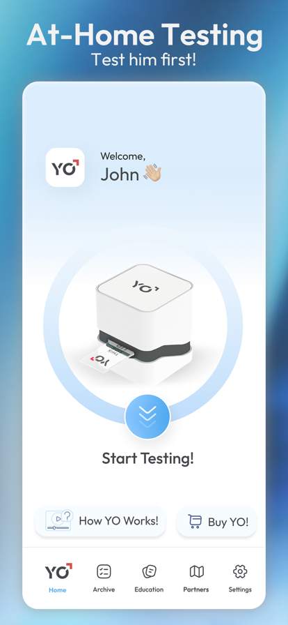 YO Home Sperm Test