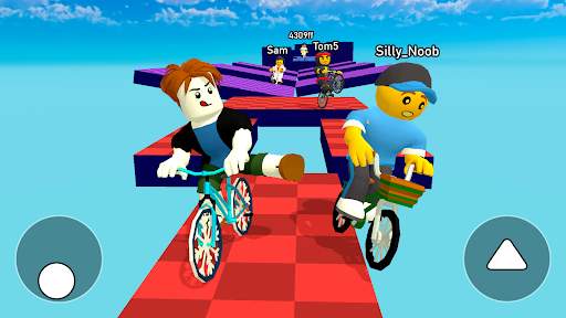 Obby bike: Parkour Adventure