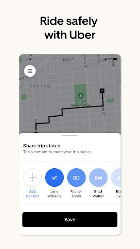 Uber - Request a ride