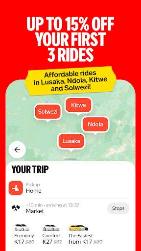 Yango: rides, food, delivery