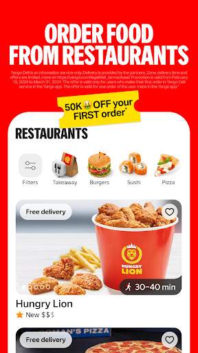 Yango: rides, food, delivery