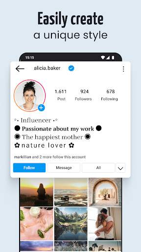 Letter Fonts - Stylish Text