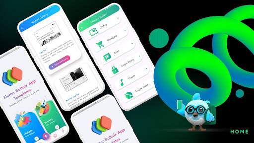 Flutter UI App Template