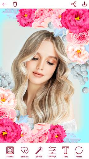 Flower Photo Frames & Editor