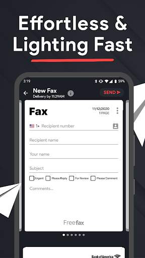 FREE FAX - Easy PDF Faxing App