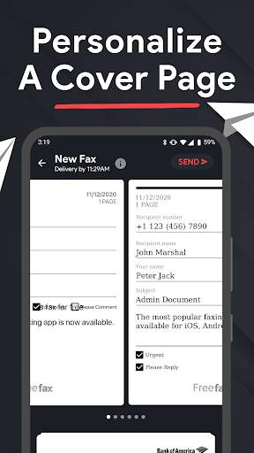 FREE FAX - Easy PDF Faxing App