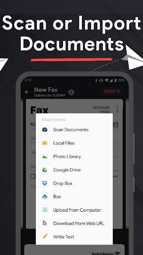 FREE FAX - Easy PDF Faxing App